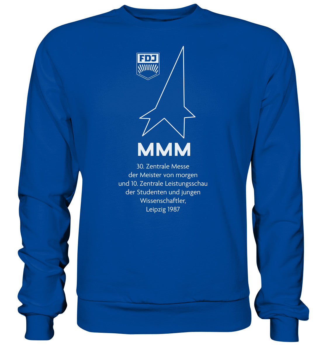 PULLOVER UNISEX • MESSE DER MEISTER VON MORGEN, LEIPZIG 1987