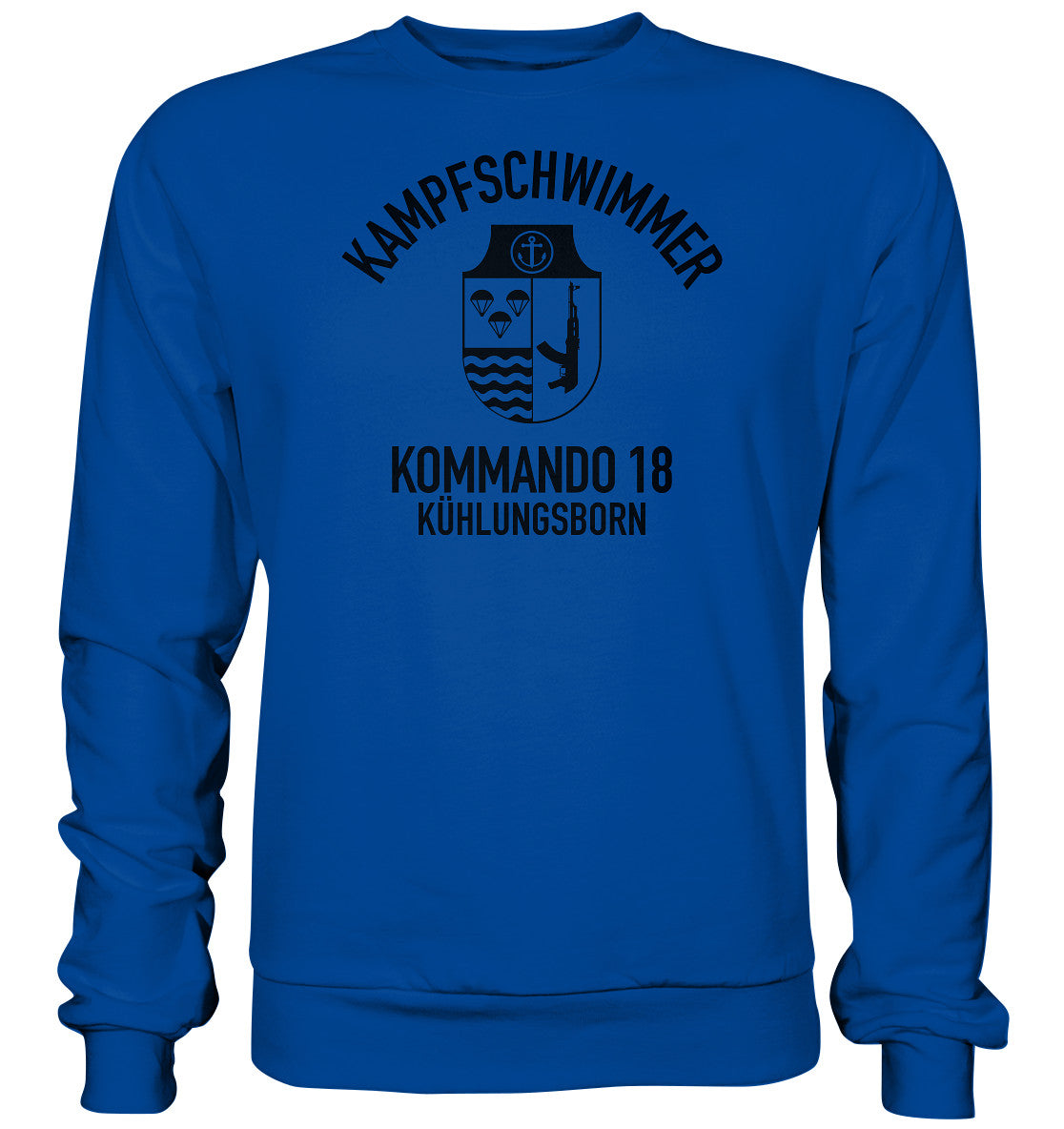 PULLOVER UNISEX • DDR KAMPFSCHWIMMER KÜHLUNGSBORN - hell