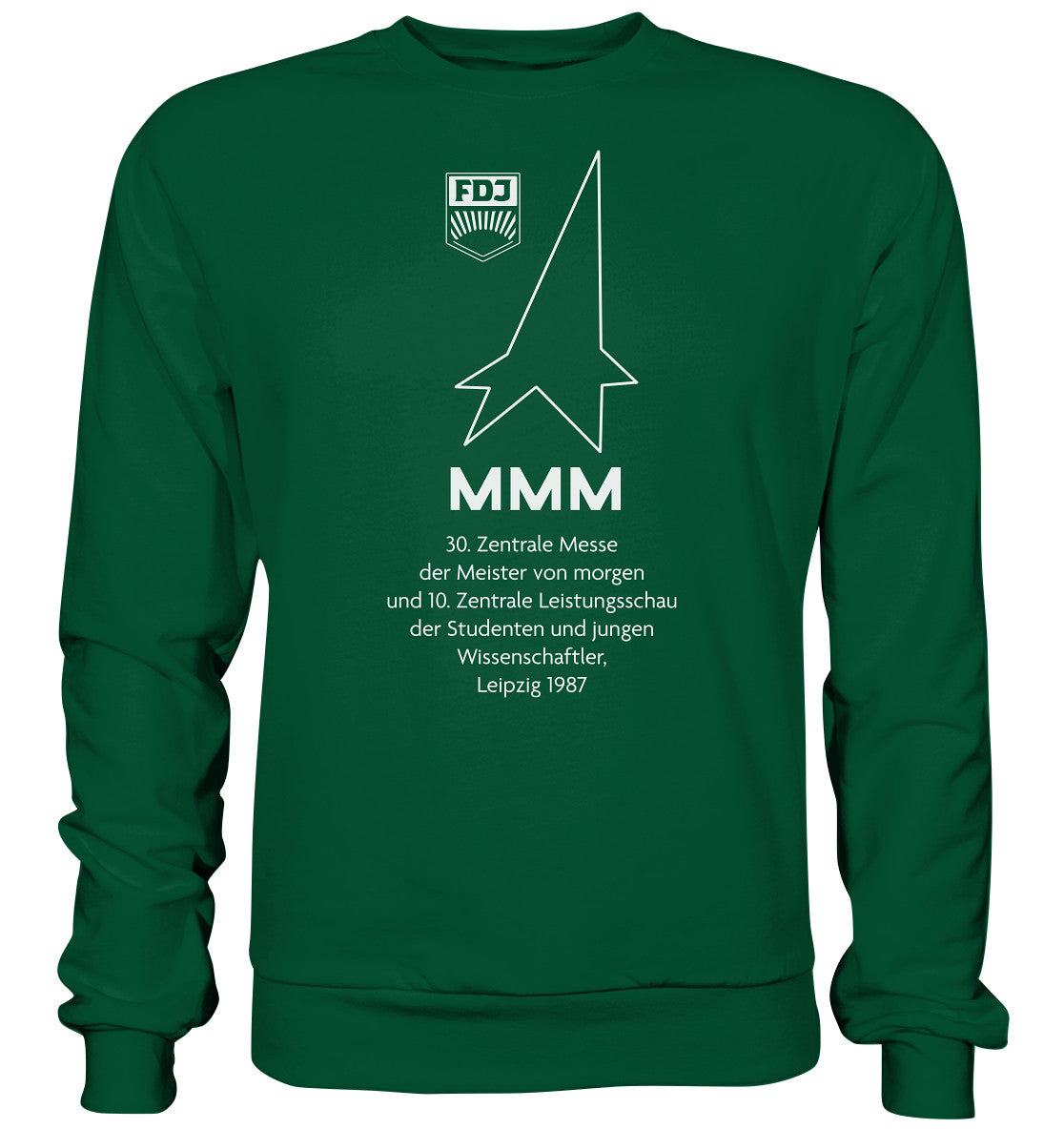 PULLOVER UNISEX • MESSE DER MEISTER VON MORGEN, LEIPZIG 1987