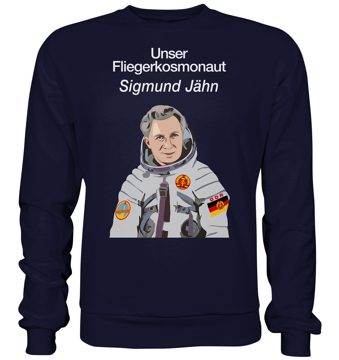PULLOVER UNISEX • UNSER FLIEGERKOSMONAUT SIGMUND JÄHN