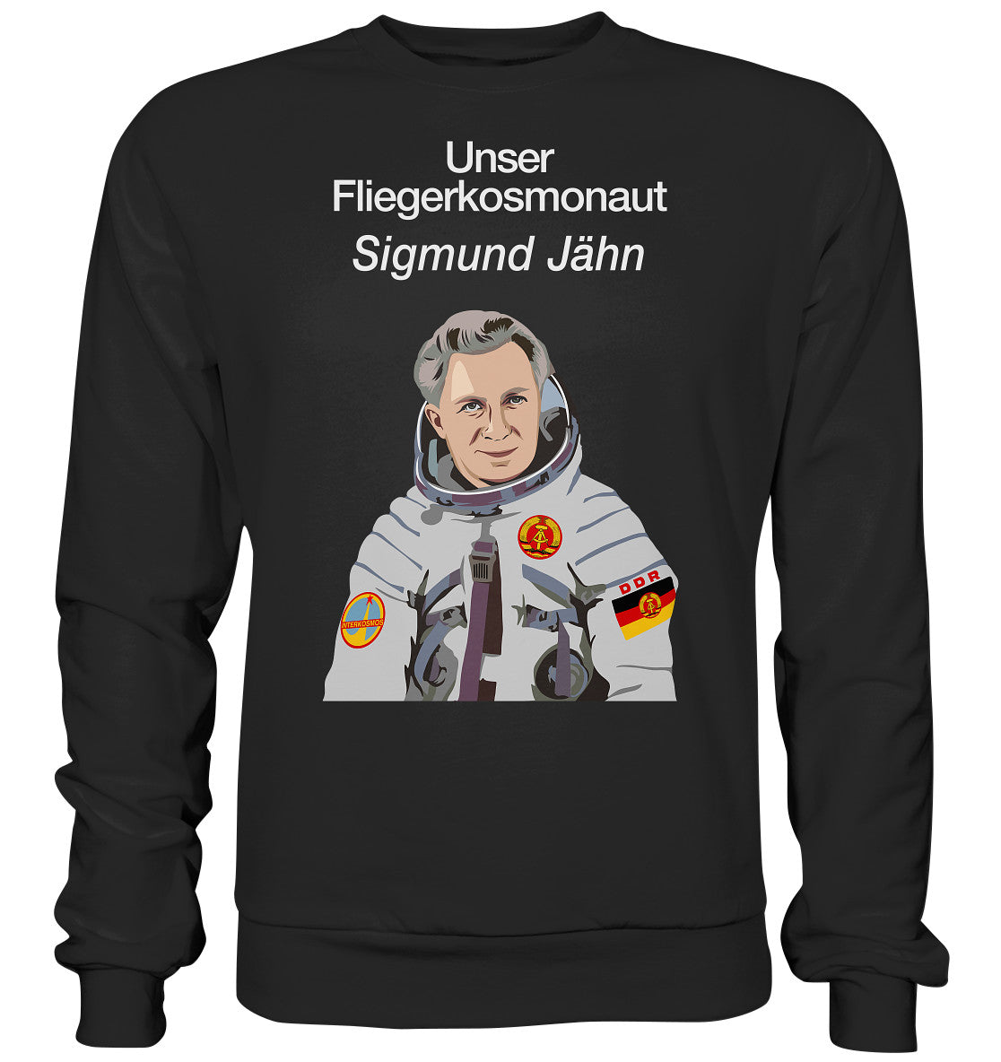 PULLOVER UNISEX • UNSER FLIEGERKOSMONAUT SIGMUND JÄHN