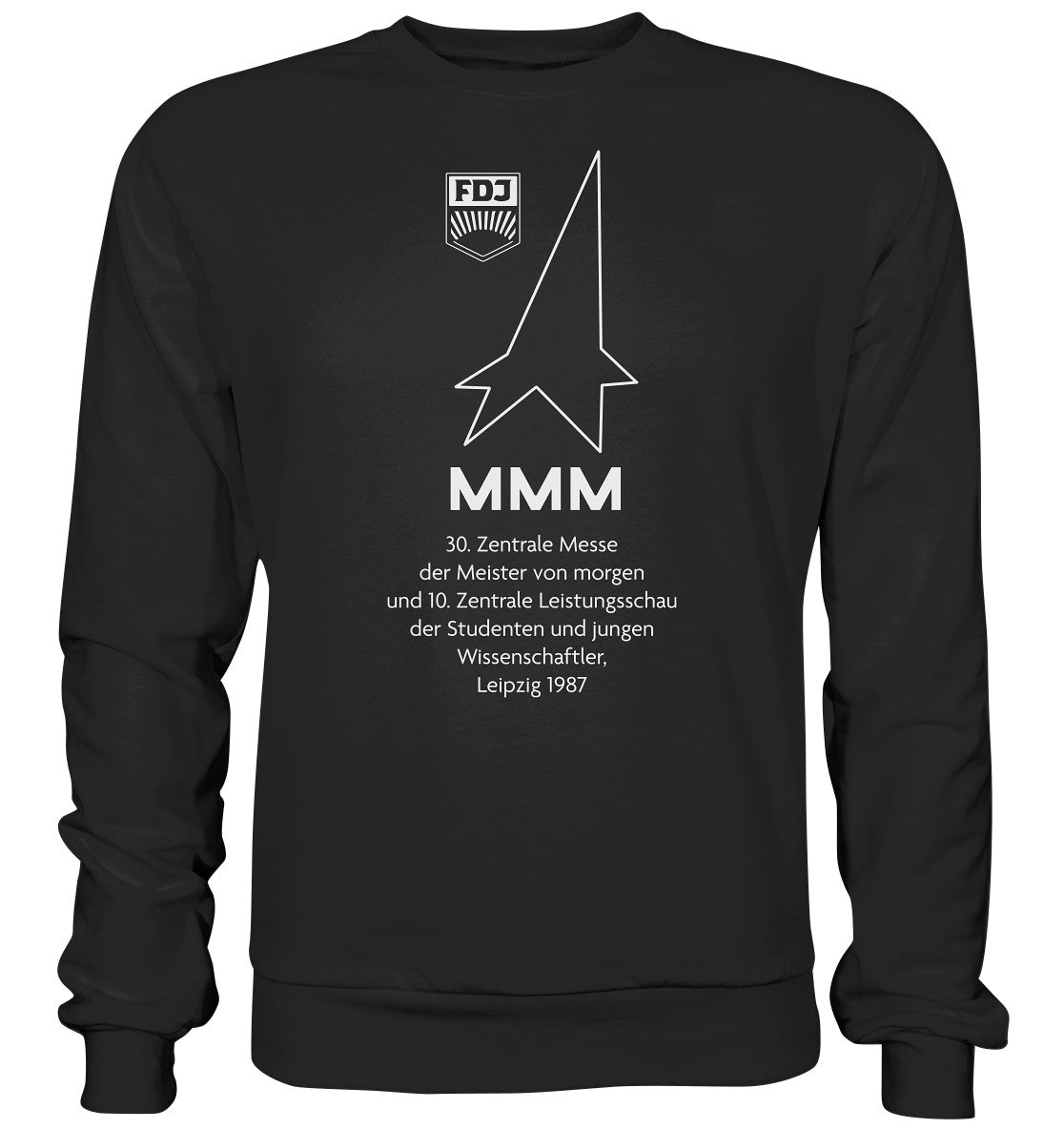 PULLOVER UNISEX • MESSE DER MEISTER VON MORGEN, LEIPZIG 1987
