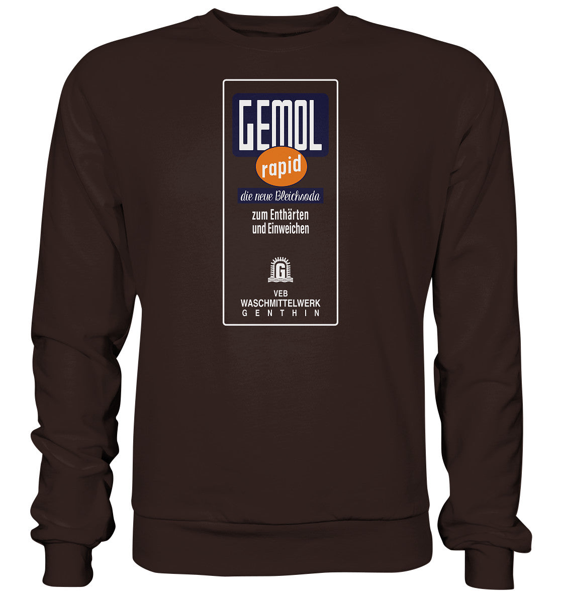 PULLOVER UNISEX • GEMOL - VEB WASCHMITTELWERK GENTHIN