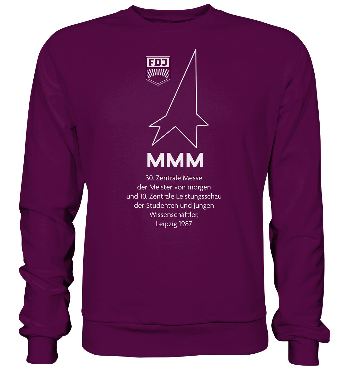 PULLOVER UNISEX • MESSE DER MEISTER VON MORGEN, LEIPZIG 1987