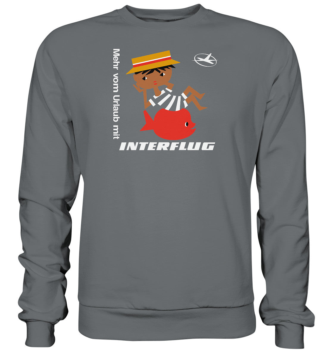 PULLOVER UNISEX • MEHR VOM URLAUB - MIT INTERFLUG