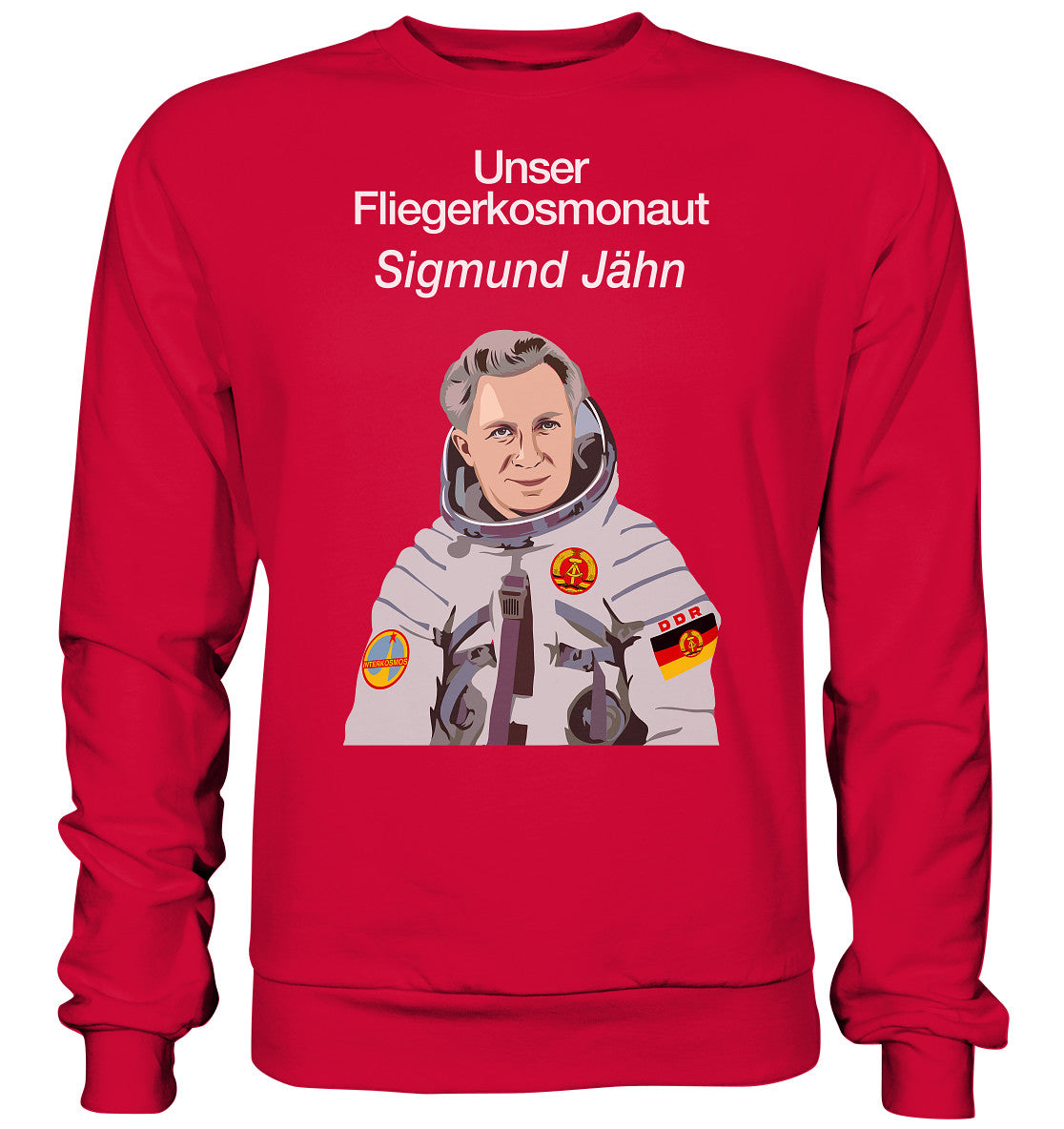 PULLOVER UNISEX • UNSER FLIEGERKOSMONAUT SIGMUND JÄHN