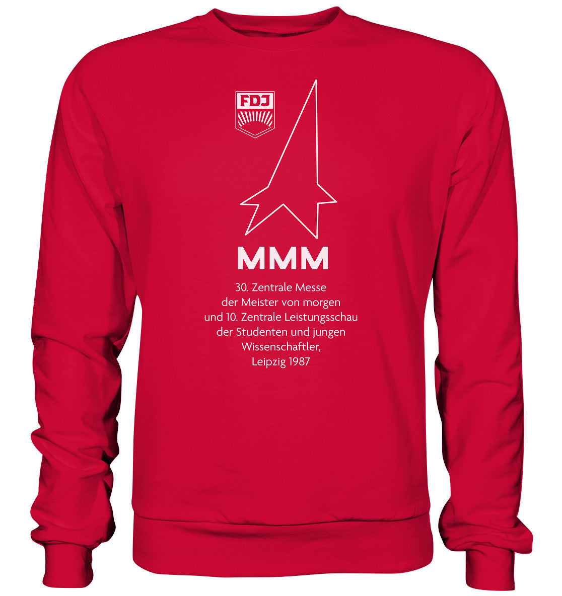 PULLOVER UNISEX • MESSE DER MEISTER VON MORGEN, LEIPZIG 1987