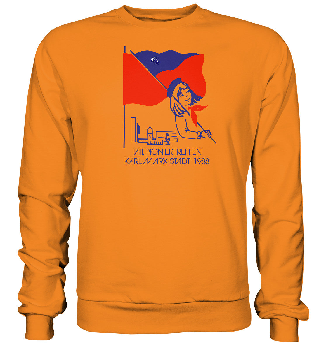PULLOVER UNISEX • 8. PIONIERTREFFEN KARL-MARX-STADT 1988