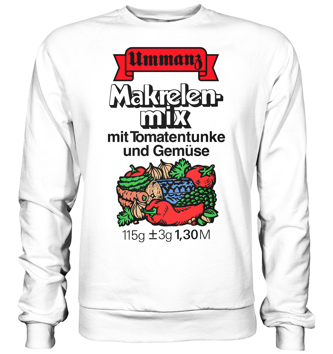 PULLOVER UNISEX • UMMANZ - MAKRELENMIX