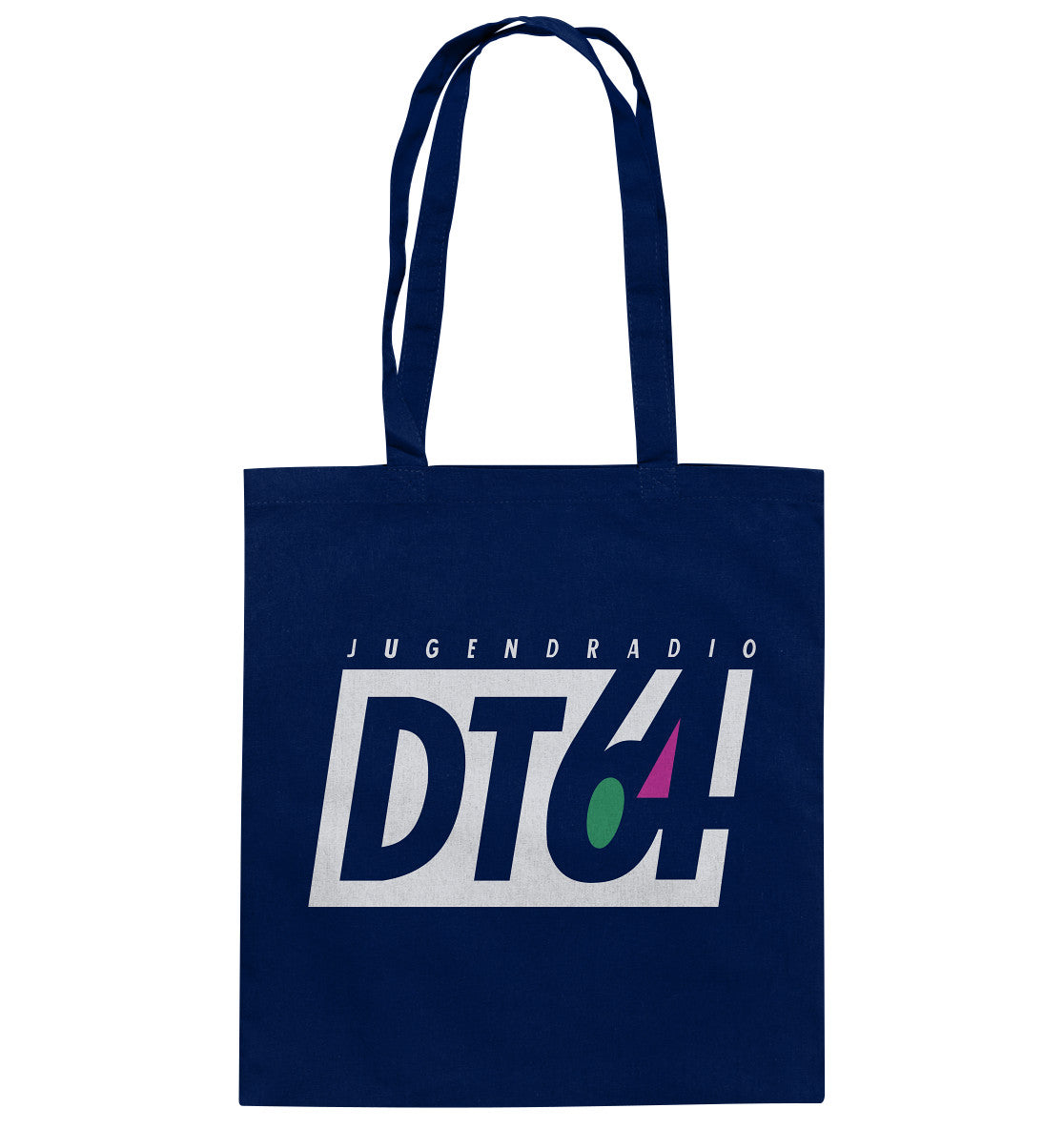 BAUMWOLLTASCHE • DT64 JUGENDRADIO - DUNKEL
