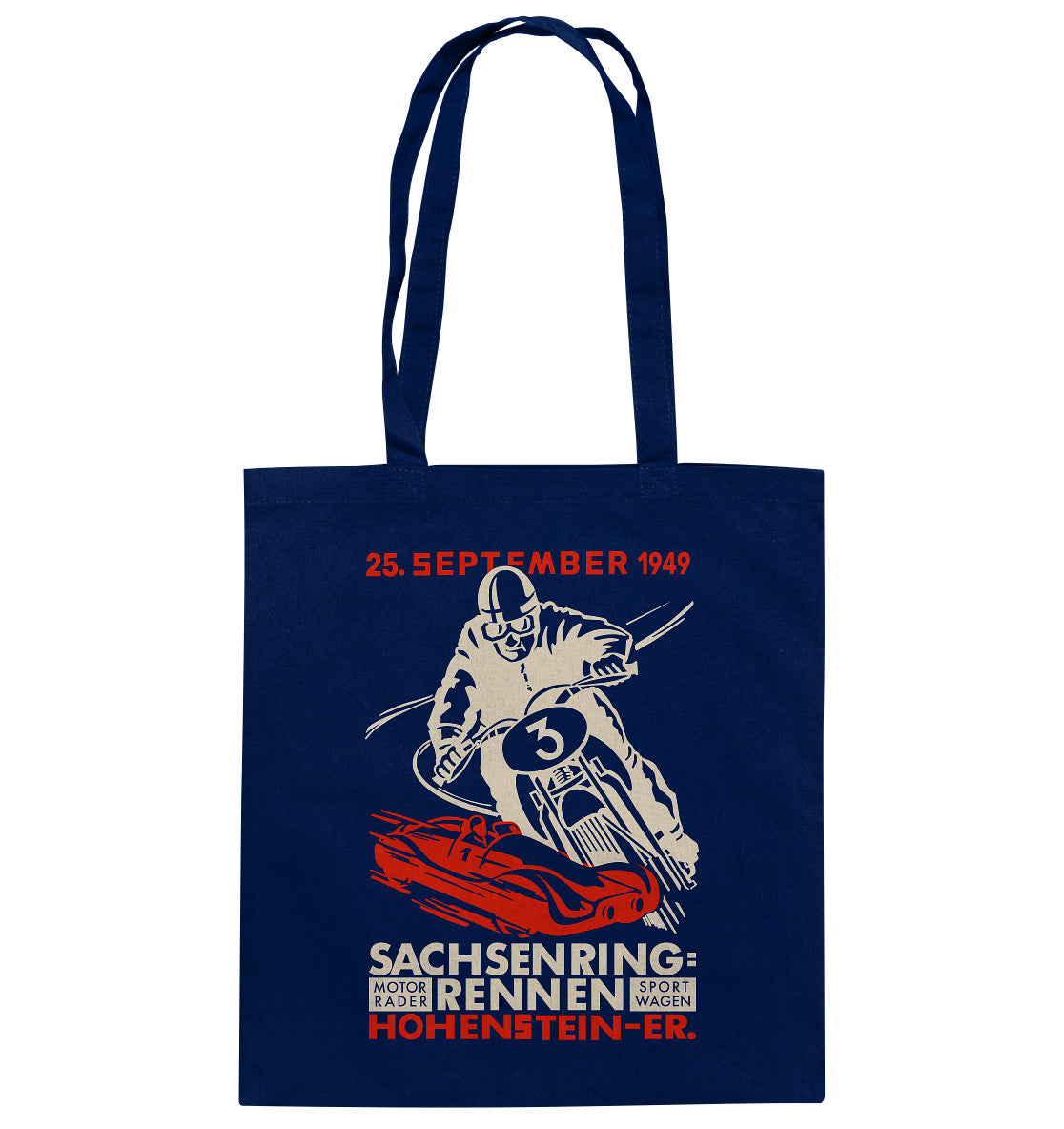 BAUMWOLLTASCHE • SACHSENRING-RENNEN 1949