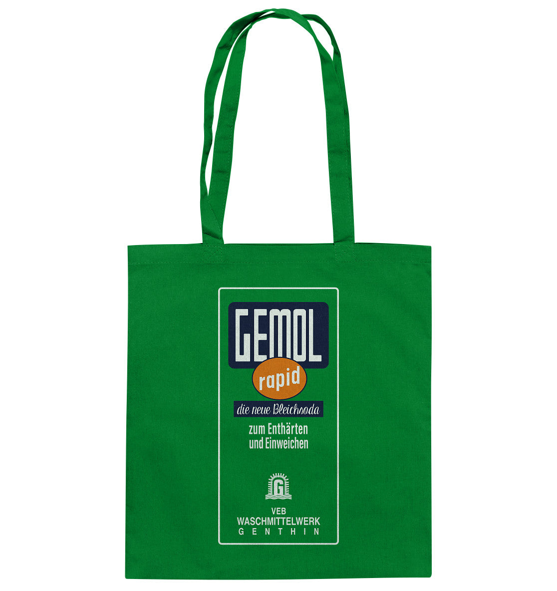 BAUMWOLLTASCHE • GEMOL - VEB WASCHMITTELWERK GENTHIN