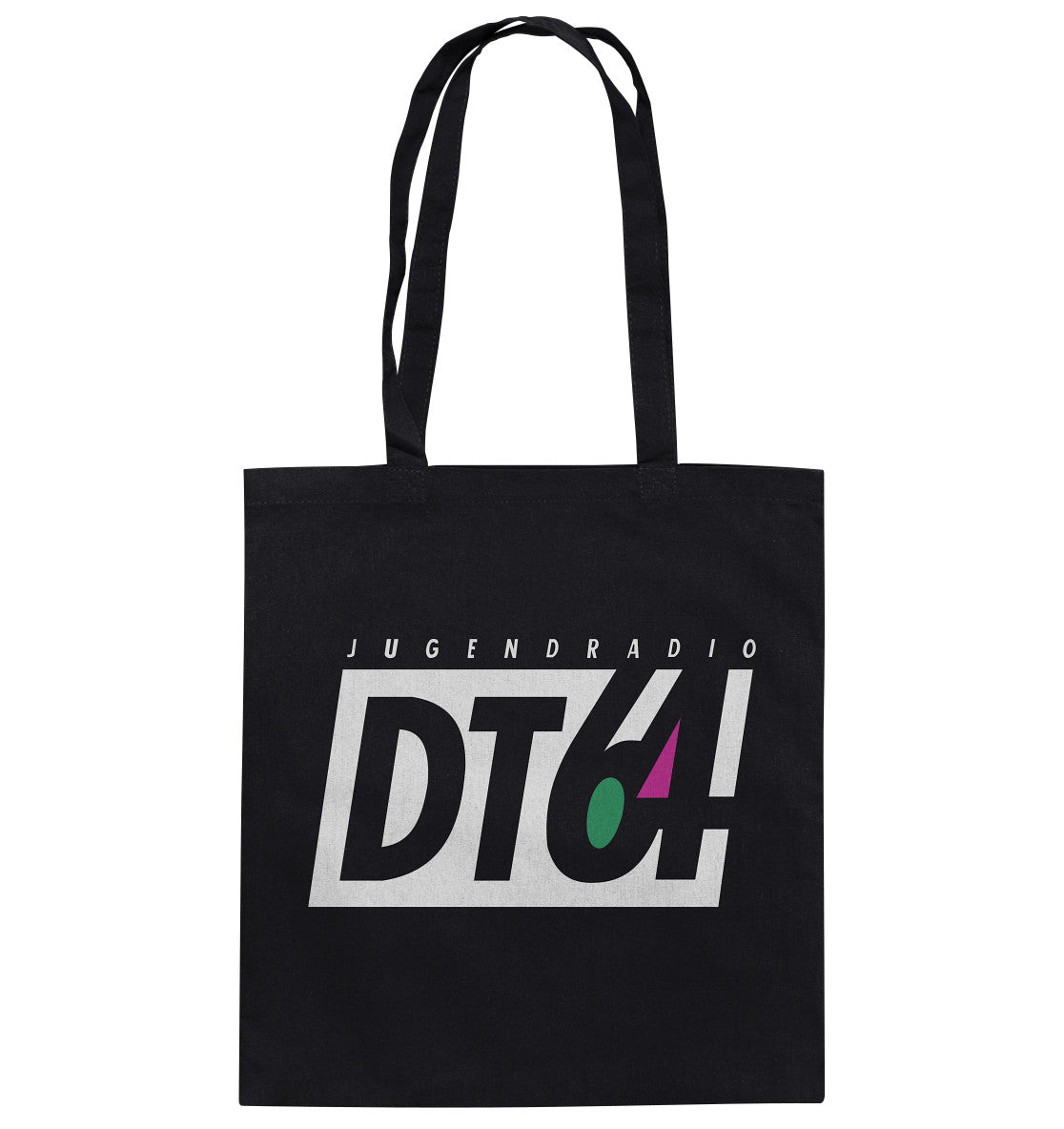 BAUMWOLLTASCHE • DT64 JUGENDRADIO - DUNKEL