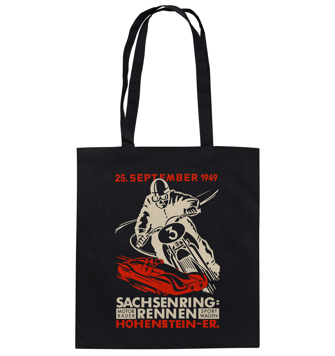 BAUMWOLLTASCHE • SACHSENRING-RENNEN 1949