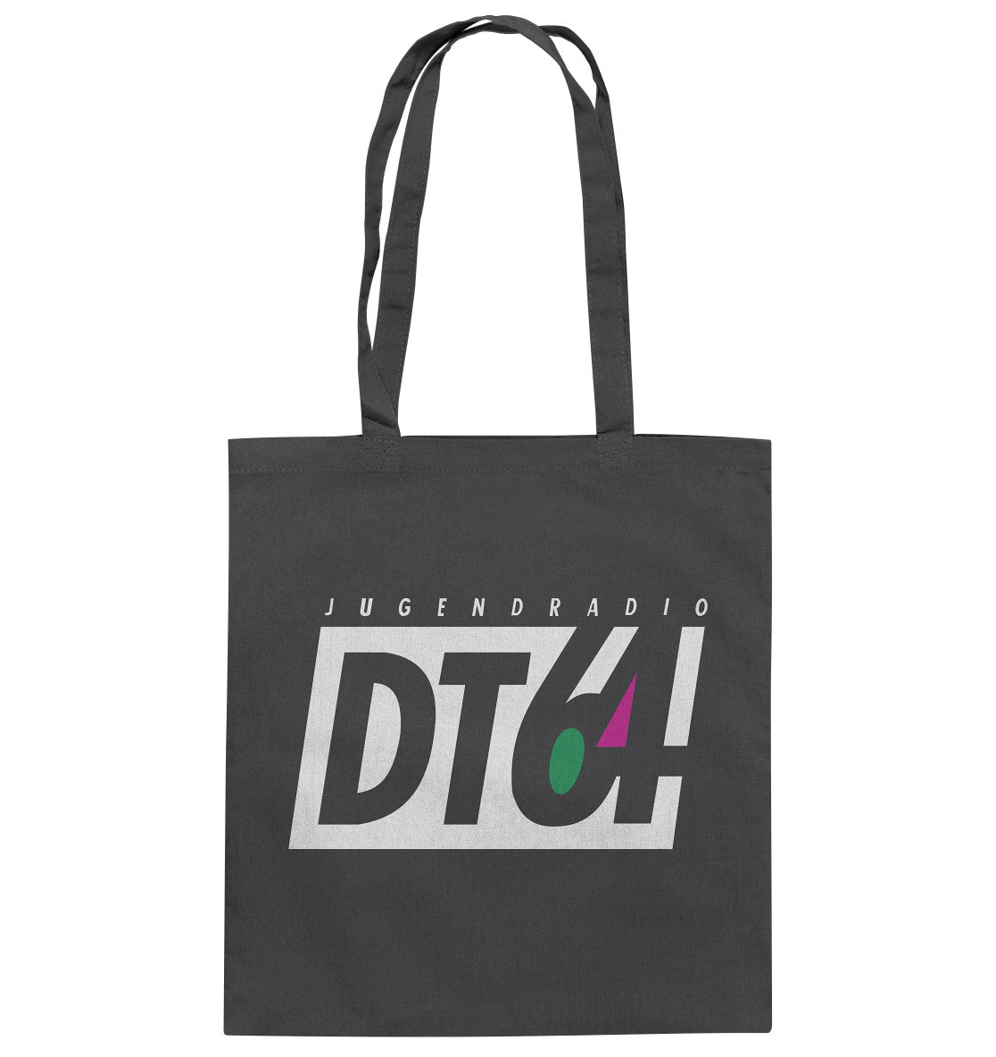 BAUMWOLLTASCHE • DT64 JUGENDRADIO - DUNKEL