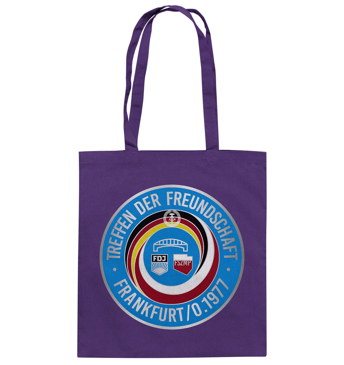 BAUMWOLLTASCHE • TREFFEN DER FREUNDSCHAFT - JUGEND DER DDR & VR POLEN 1977