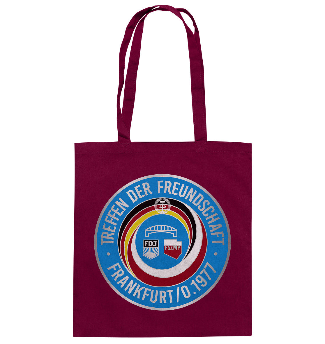 BAUMWOLLTASCHE • TREFFEN DER FREUNDSCHAFT - JUGEND DER DDR & VR POLEN 1977