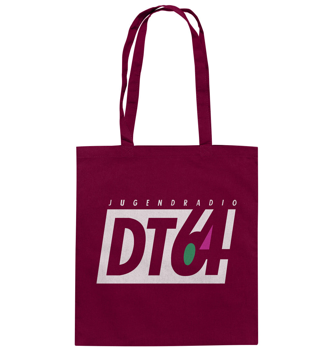 BAUMWOLLTASCHE • DT64 JUGENDRADIO - DUNKEL