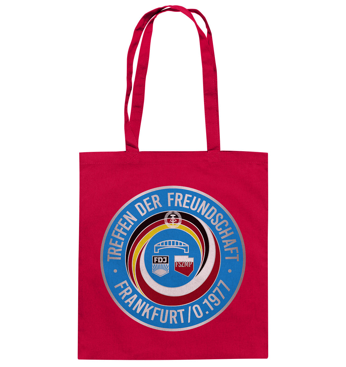 BAUMWOLLTASCHE • TREFFEN DER FREUNDSCHAFT - JUGEND DER DDR & VR POLEN 1977
