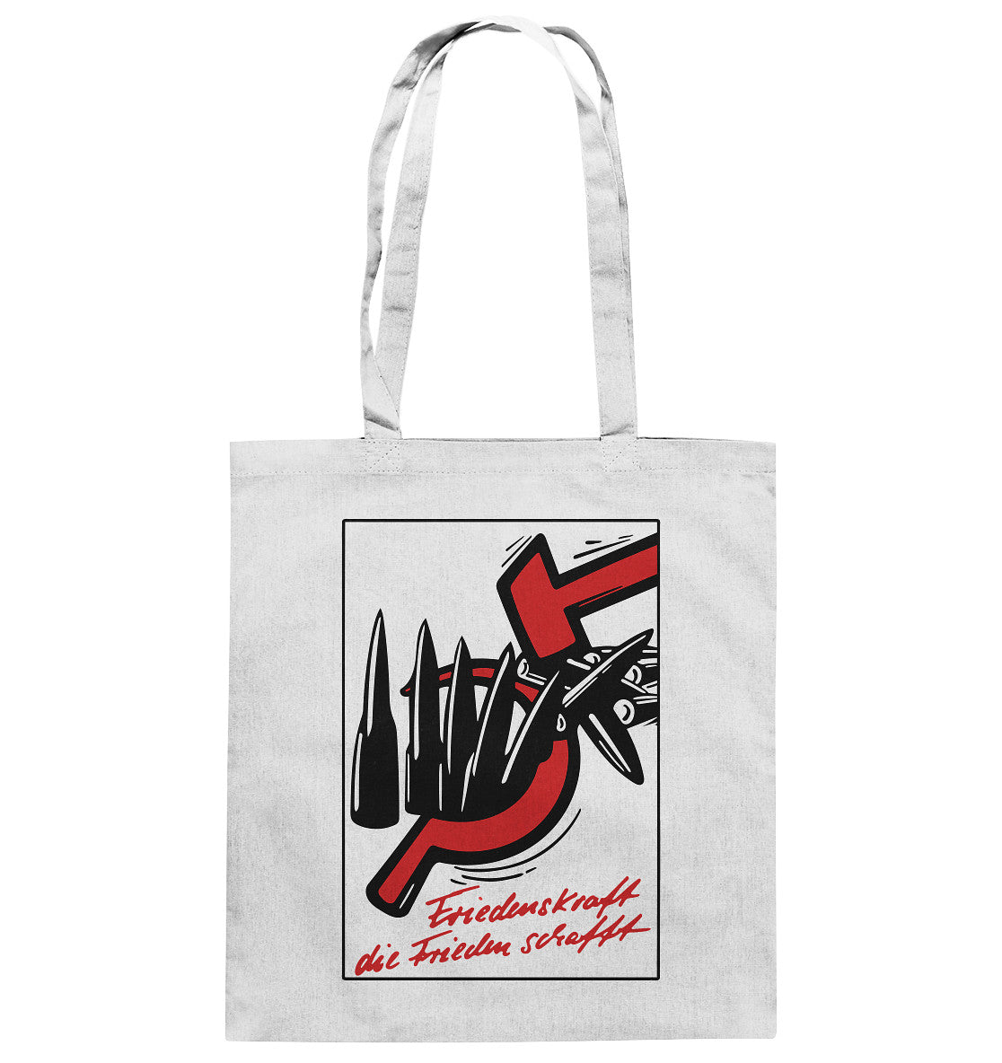 BAUMWOLLTASCHE • FRIEDENSKRAFT DIE FRIEDEN SCHAFFT