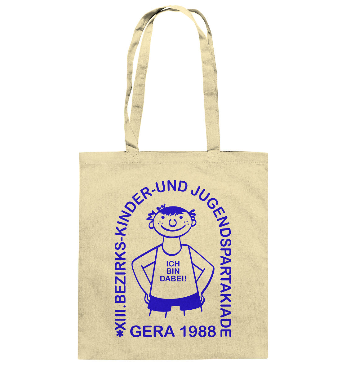 BAUMWOLLTASCHE • JUGENDSPARTAKIADE - GERA 1988