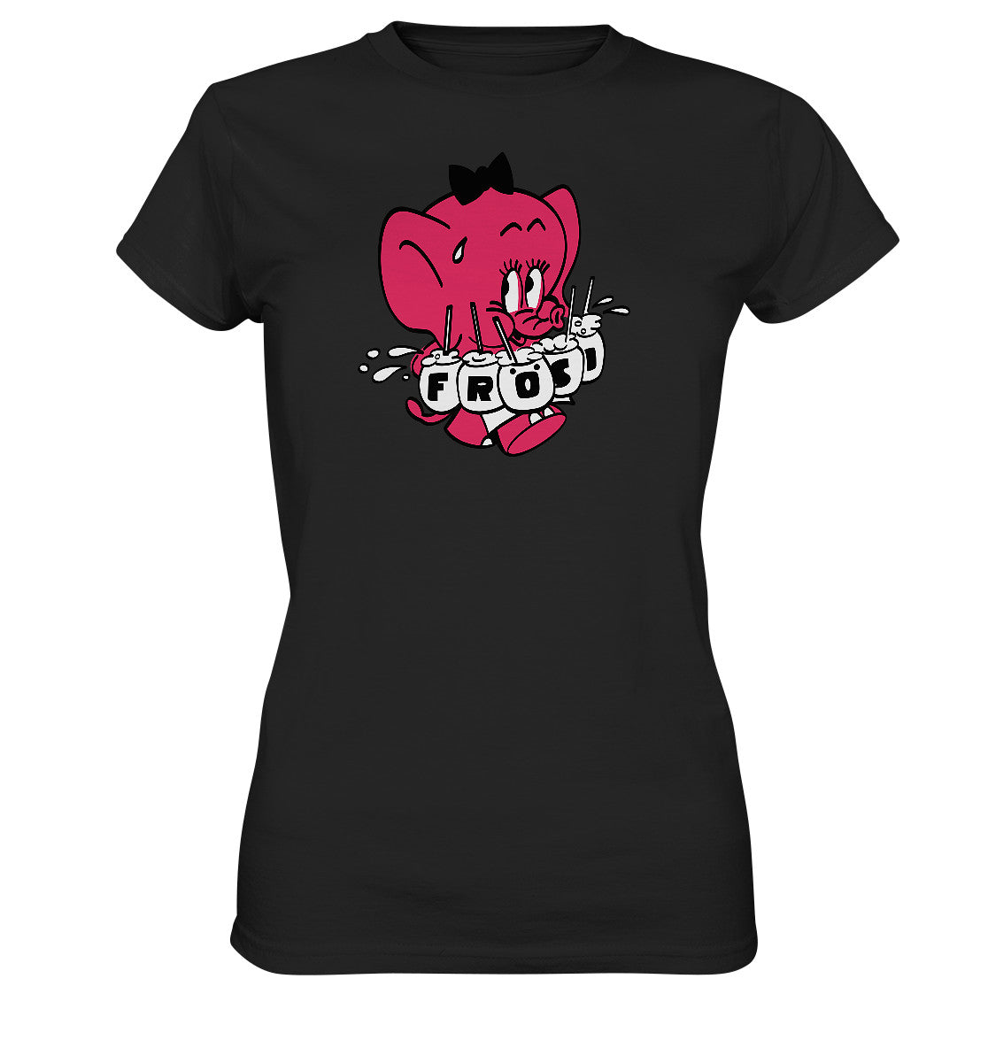 PREMIUM SHIRT MÄDELS • FRÖSI DURST (BIERDECKEL)