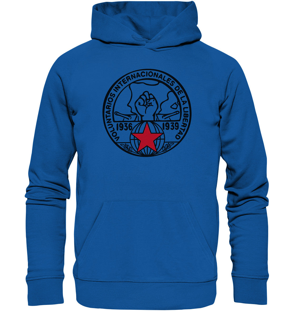 PREMIUM ORGANIC HOODIE UNISEX • VOLUNTARIOS INTERNACIONALES DE LA LIBERAD - HELL