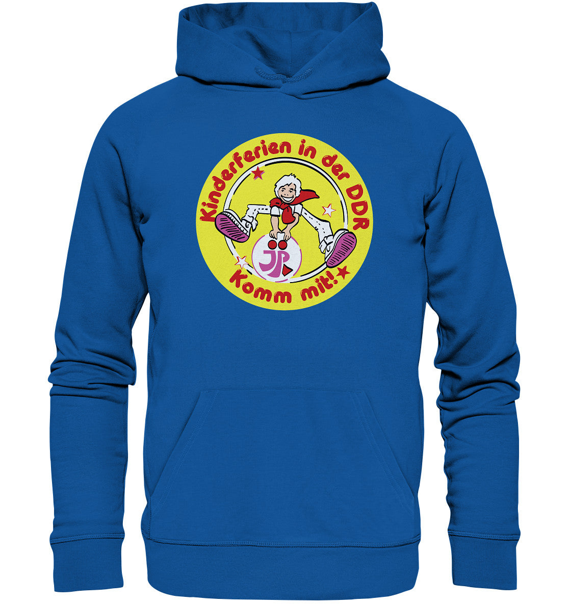 PREMIUM ORGANIC HOODIE UNISEX • JP KINDERFERIEN IN DER DDR
