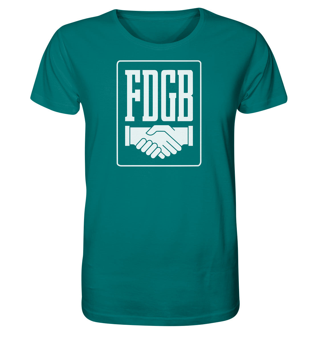 ORGANIC SHIRT UNISEX • FDGB - WEISS