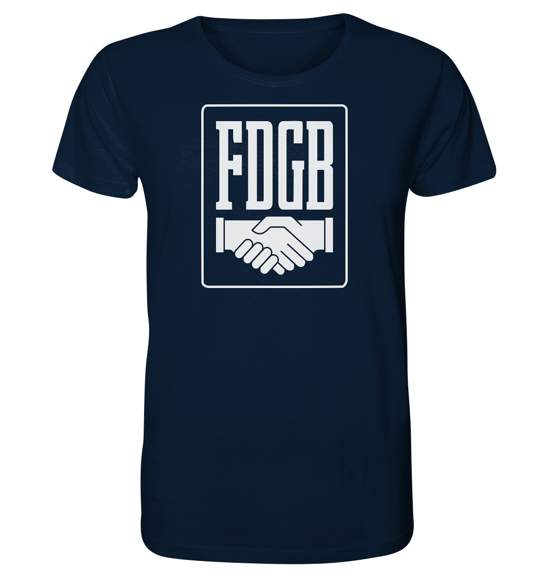 ORGANIC SHIRT UNISEX • FDGB - WEISS