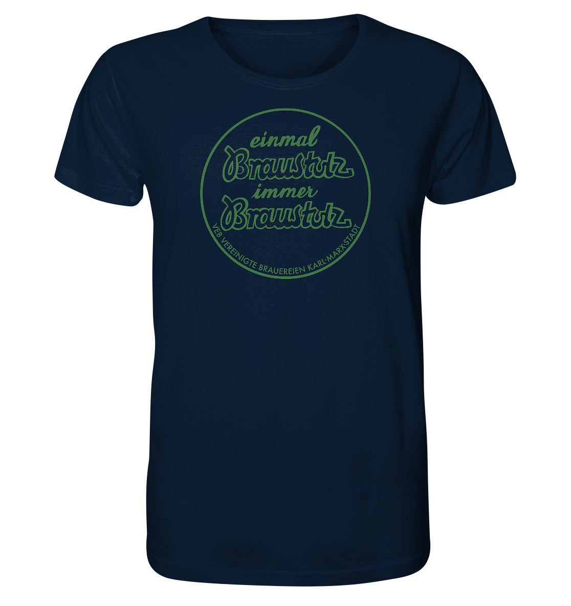 ORGANIC SHIRT UNISEX • BRAUSTOLZ - VEB VEREINIGTE BRAUEREIEN