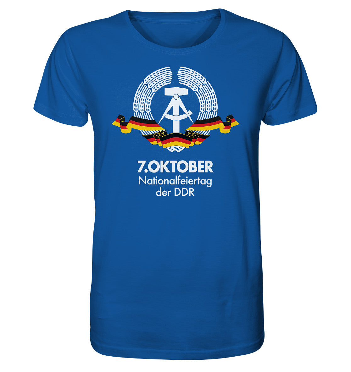 ORGANIC SHIRT UNISEX • NATIONALFEIERTAG DER DDR - 7. OKTOBER