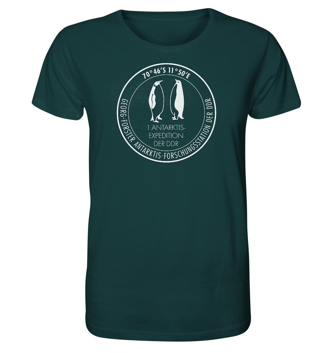 ORGANIC SHIRT UNISEX • ANTARKTIS-FORSCHUNGSSTATION DER DDR