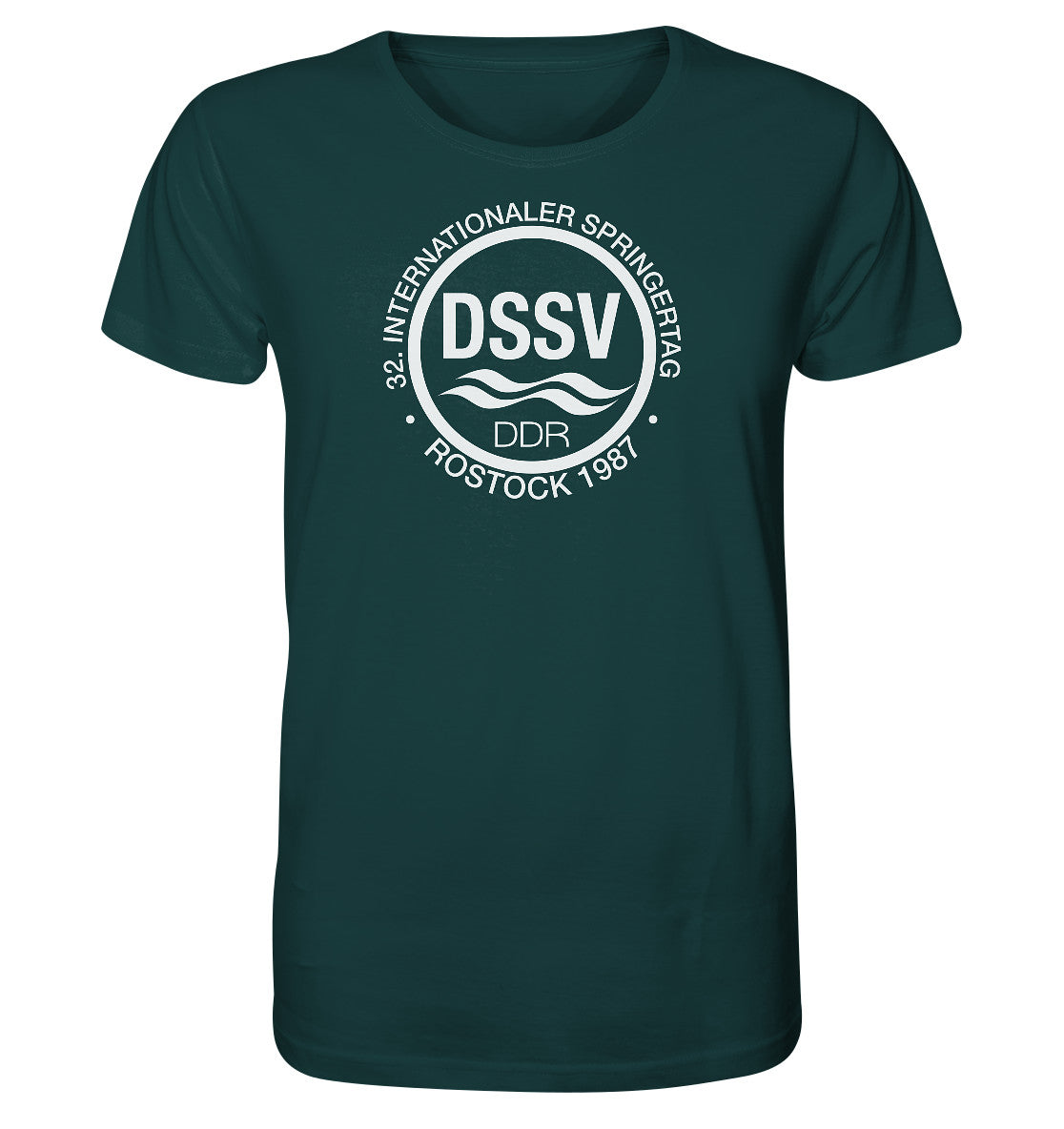 ORGANIC SHIRT UNISEX • INTERNATIONALER SPRINGERTAG - ROSTOCK 1987
