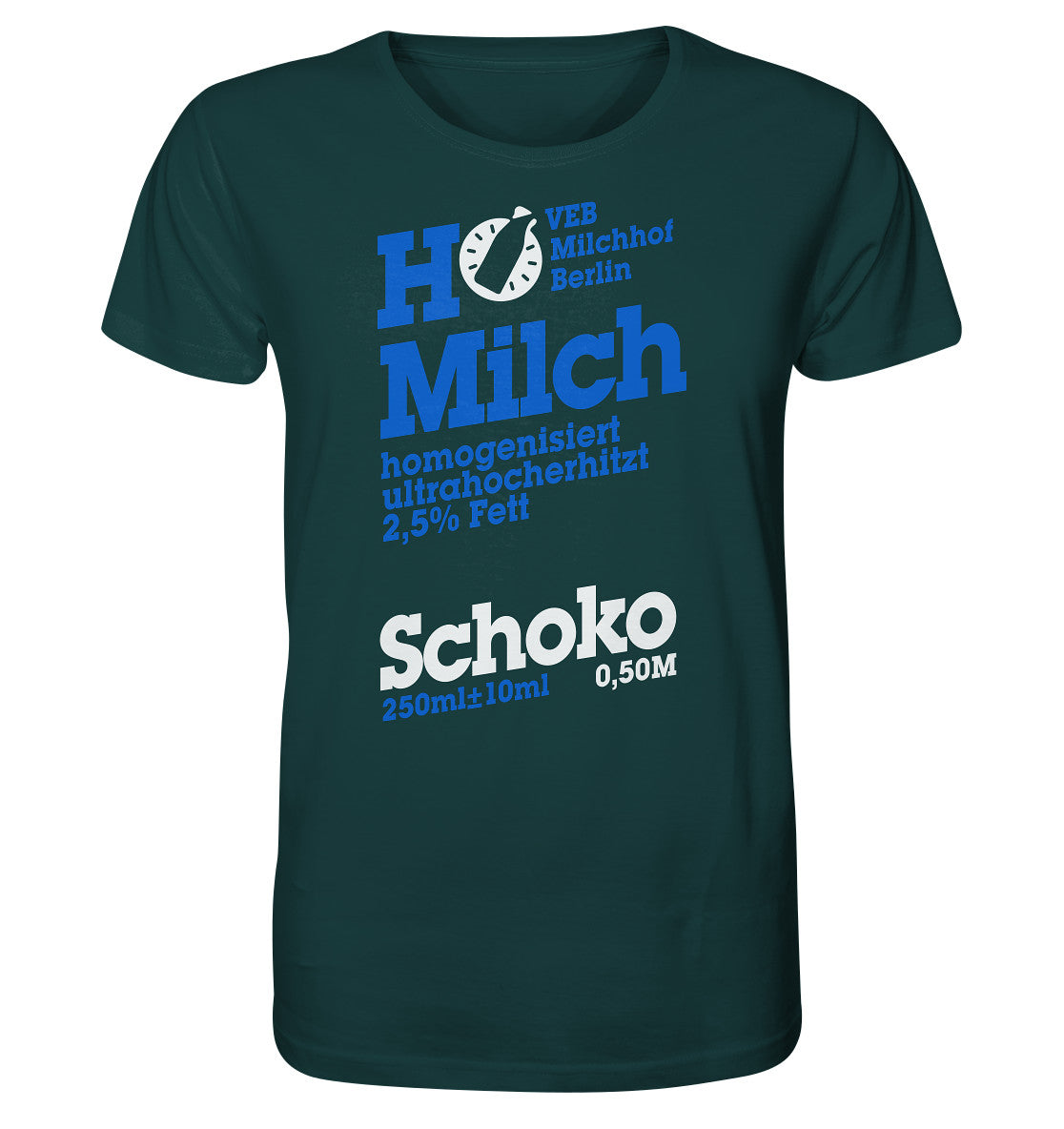 ORGANIC SHIRT UNISEX • VEB MILCHHOF BERLIN - dunkel