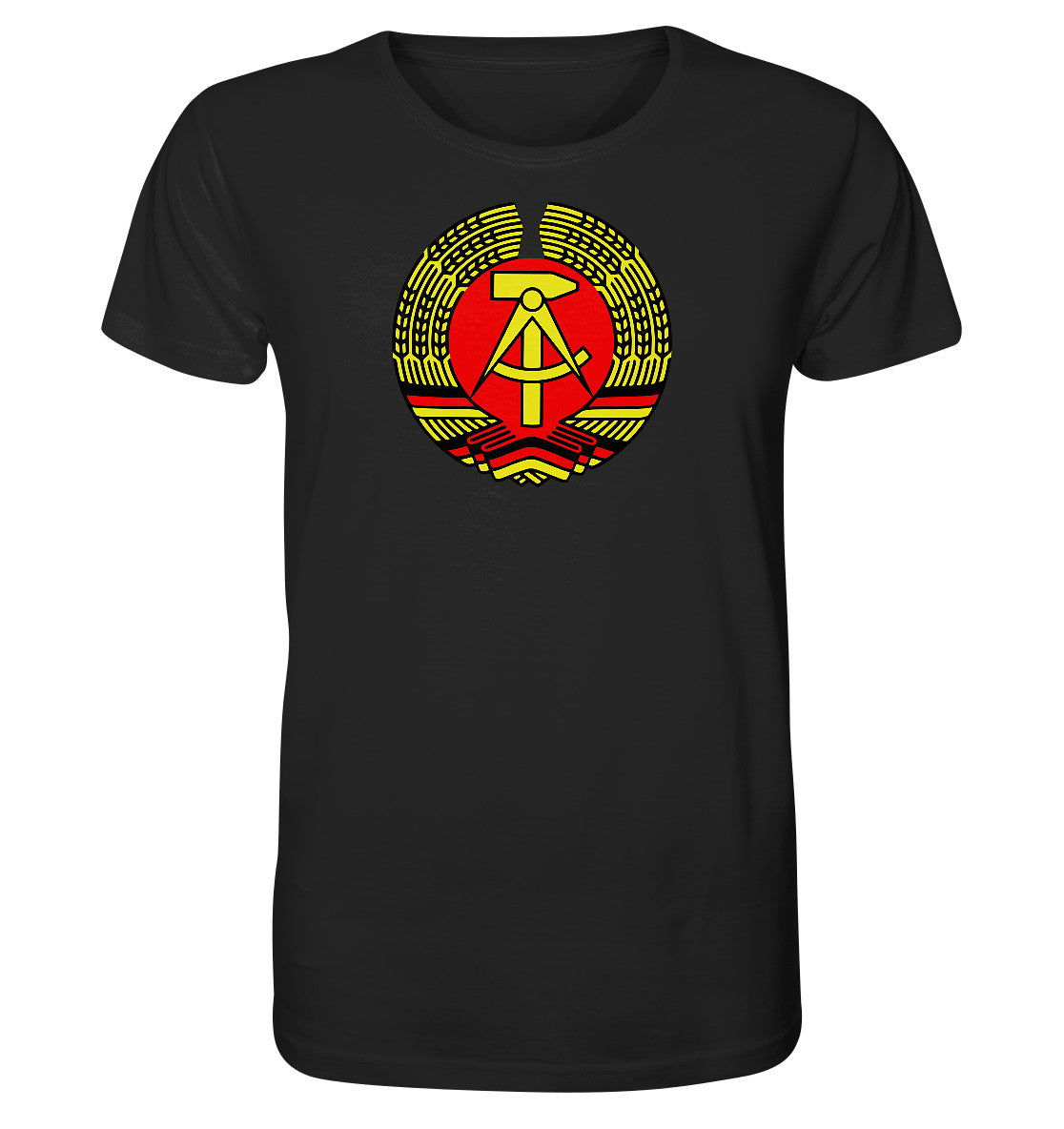 ORGANIC SHIRT UNISEX • DDR EMBLEM