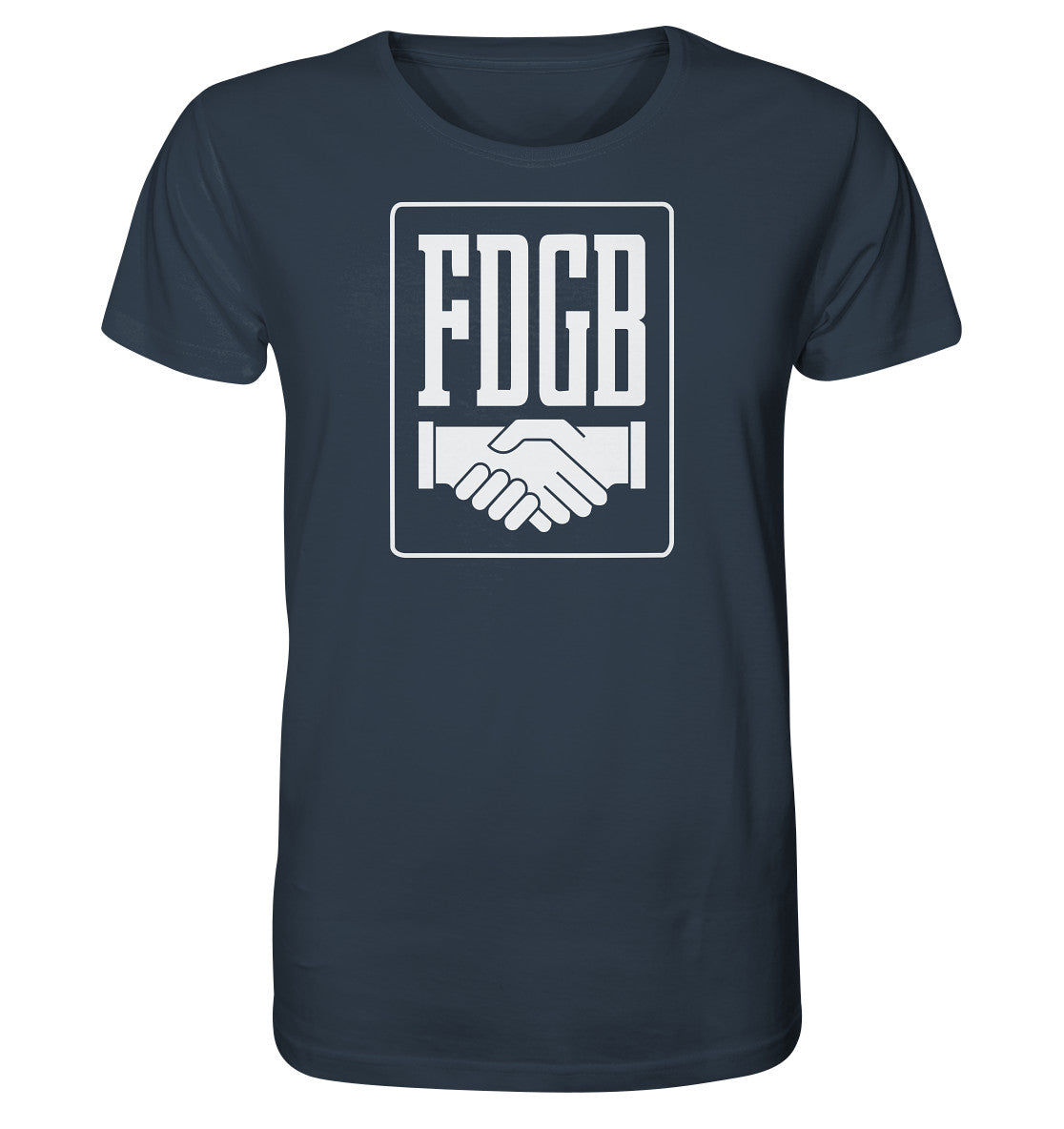 ORGANIC SHIRT UNISEX • FDGB - WEISS