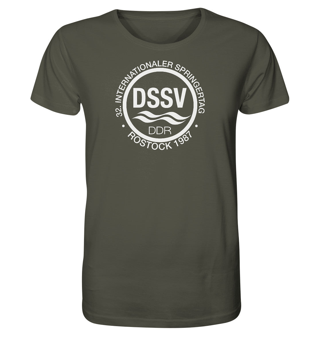 ORGANIC SHIRT UNISEX • INTERNATIONALER SPRINGERTAG - ROSTOCK 1987