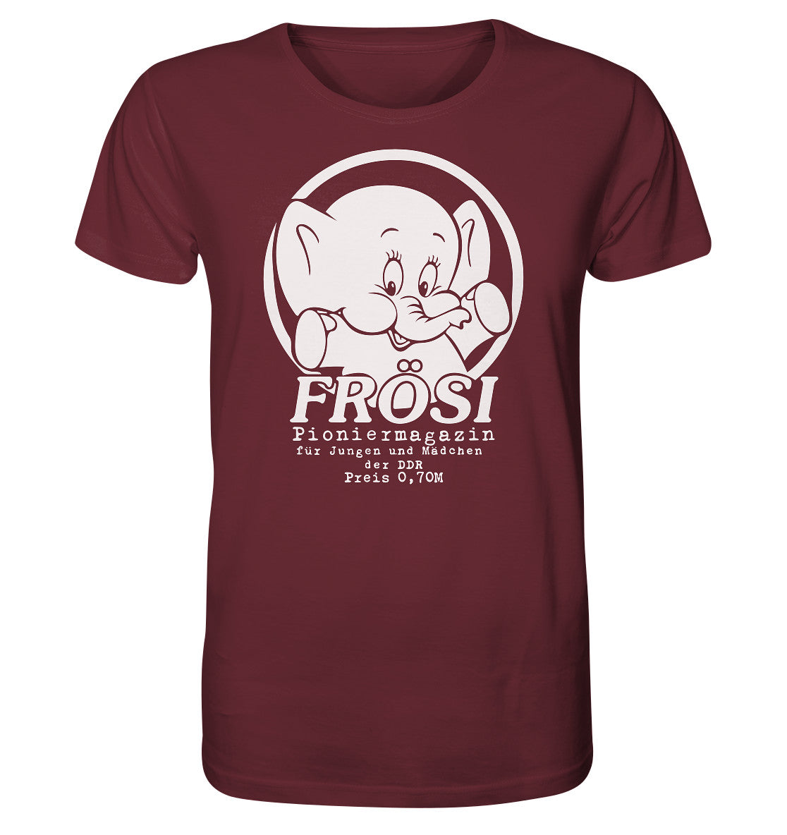 ORGANIC SHIRT UNISEX • FRÖSI PIONIERMAGAZIN
