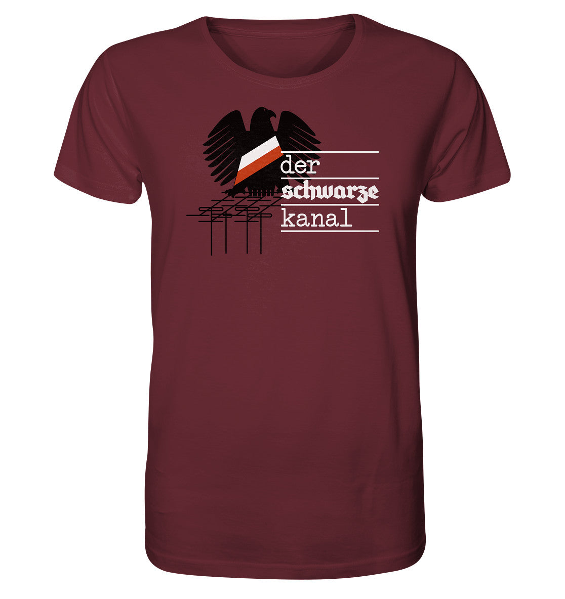 ORGANIC SHIRT UNISEX • DER SCHWARZE KANAL