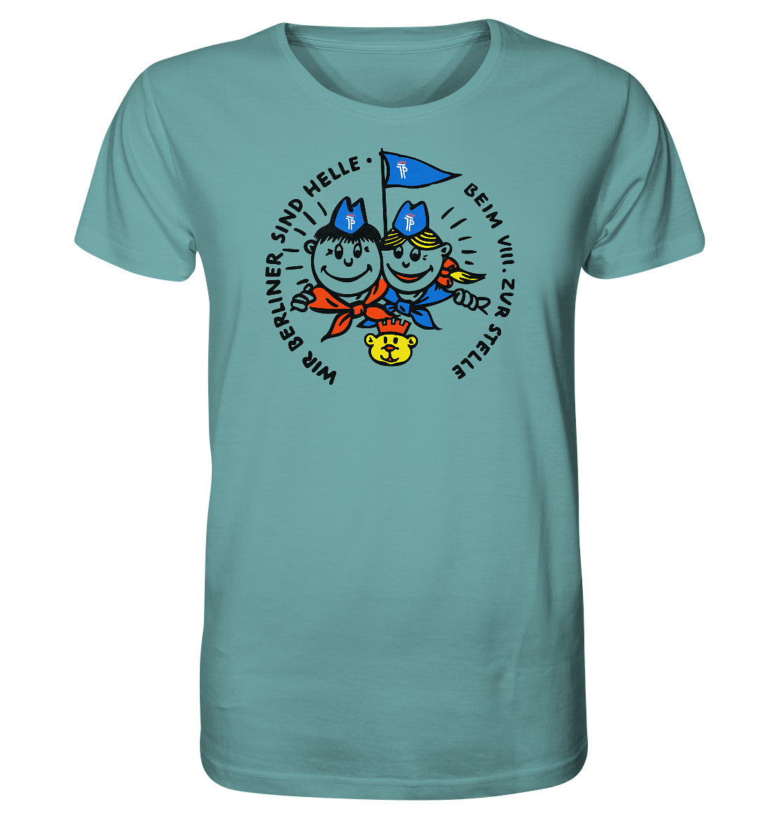 ORGANIC SHIRT UNISEX • 8. PIONIERTREFFEN BERLIN