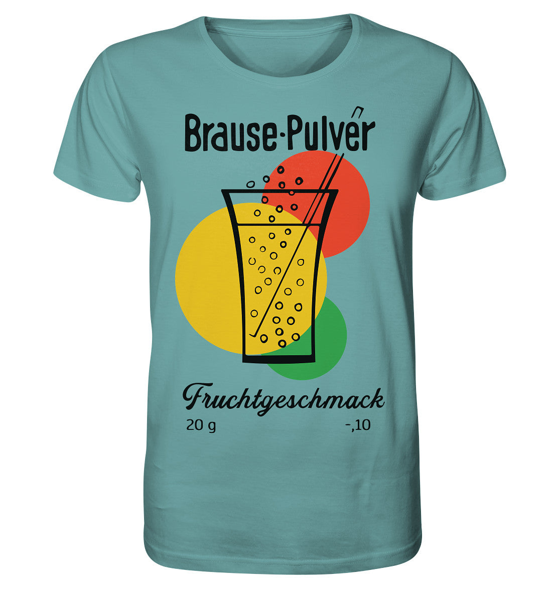 ORGANIC SHIRT UNISEX • BRAUSE-PULVER FRUCHTGESCHMACK