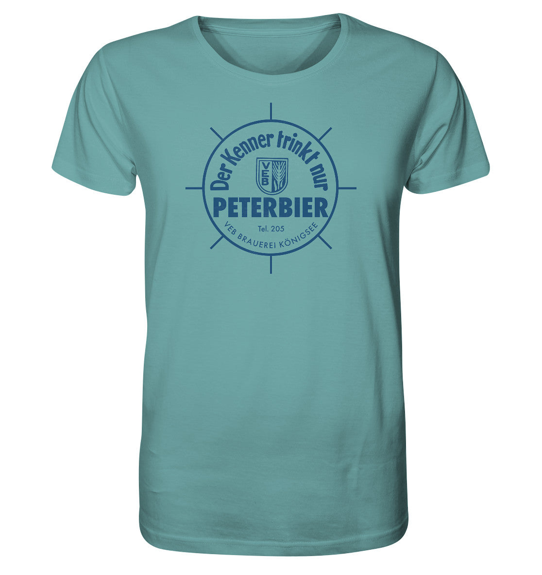 ORGANIC SHIRT UNISEX • PETERBIER - VEB BRAUEREI KÖNIGSEE