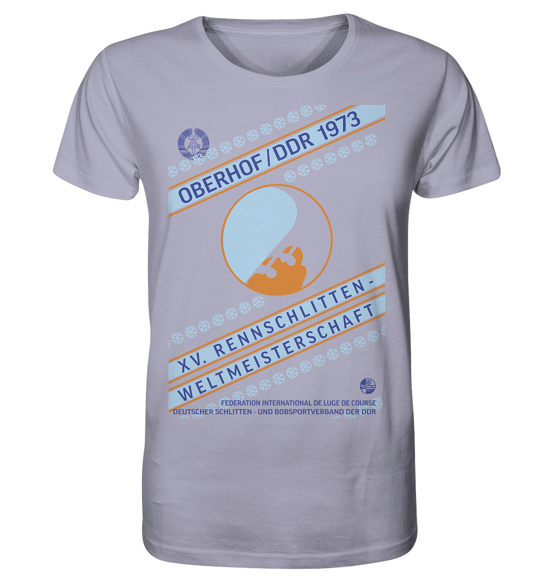 ORGANIC SHIRT UNISEX • 15. RENNSCHLITTEN-WM OBERHOF, DDR 1973