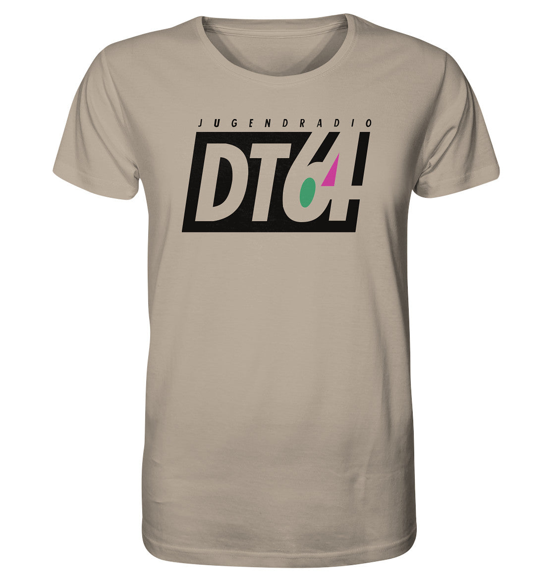 ORGANIC SHIRT UNISEX • DT64 JUGENDRADIO - DUNKEL