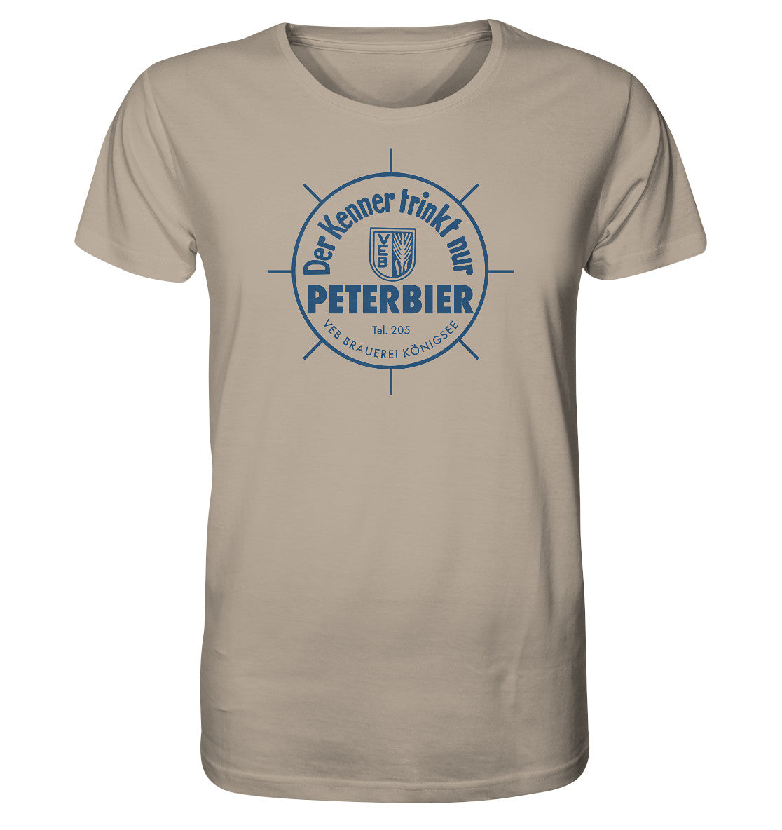 ORGANIC SHIRT UNISEX • PETERBIER - VEB BRAUEREI KÖNIGSEE