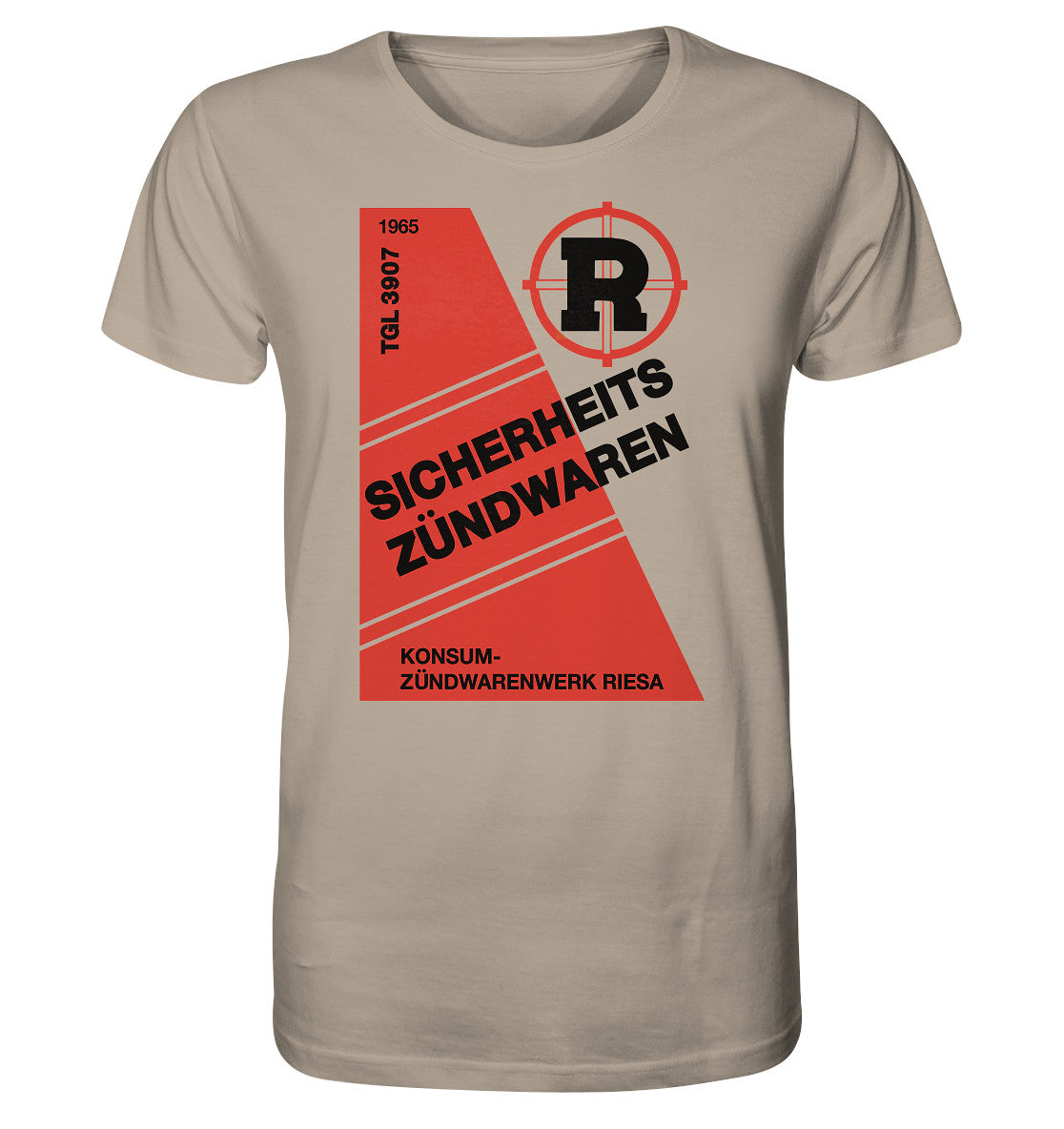 ORGANIC SHIRT UNISEX • RIESA SICHERHEITSZÜNDWAREN