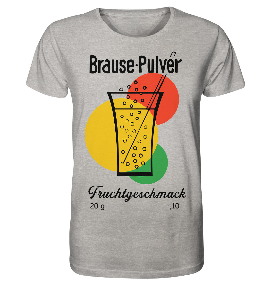 ORGANIC SHIRT UNISEX • BRAUSE-PULVER FRUCHTGESCHMACK