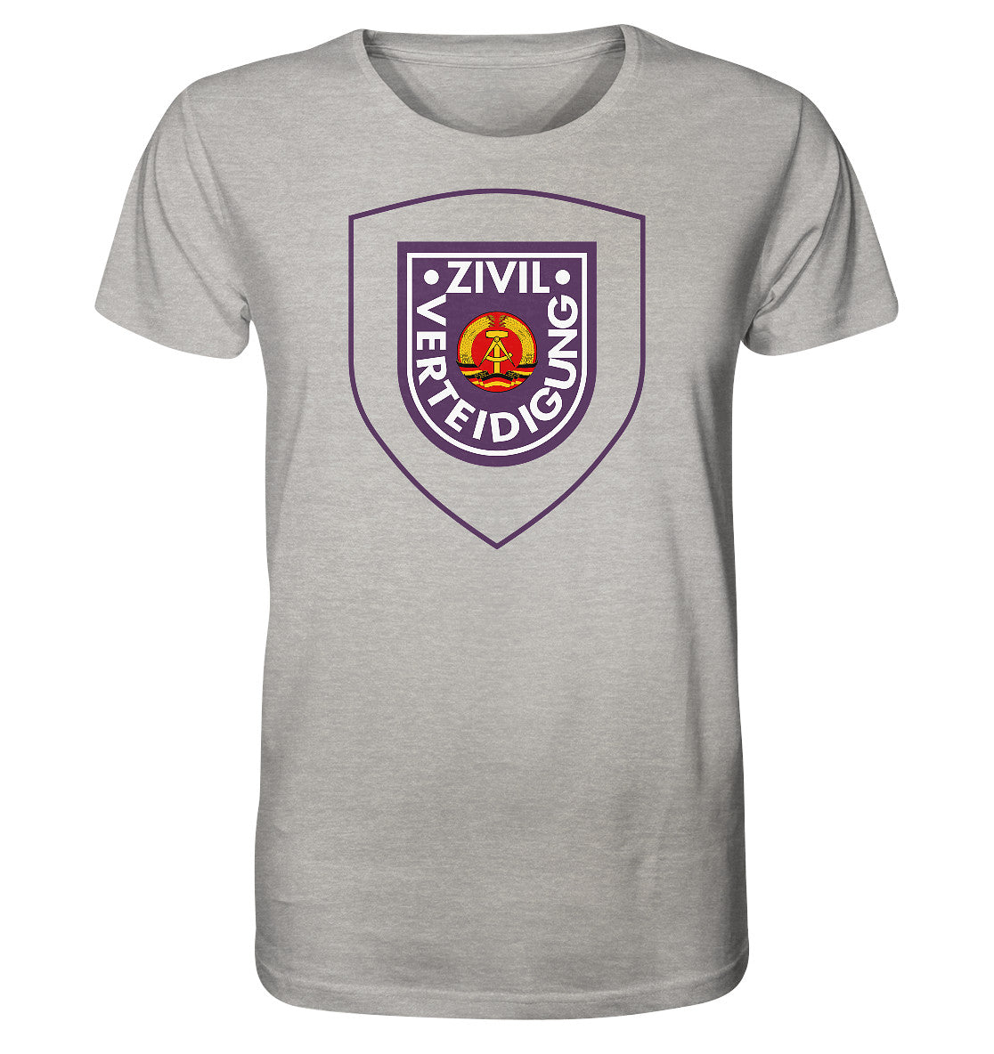 ORGANIC SHIRT UNISEX • DDR ZIVILVERTEIDIGUNG