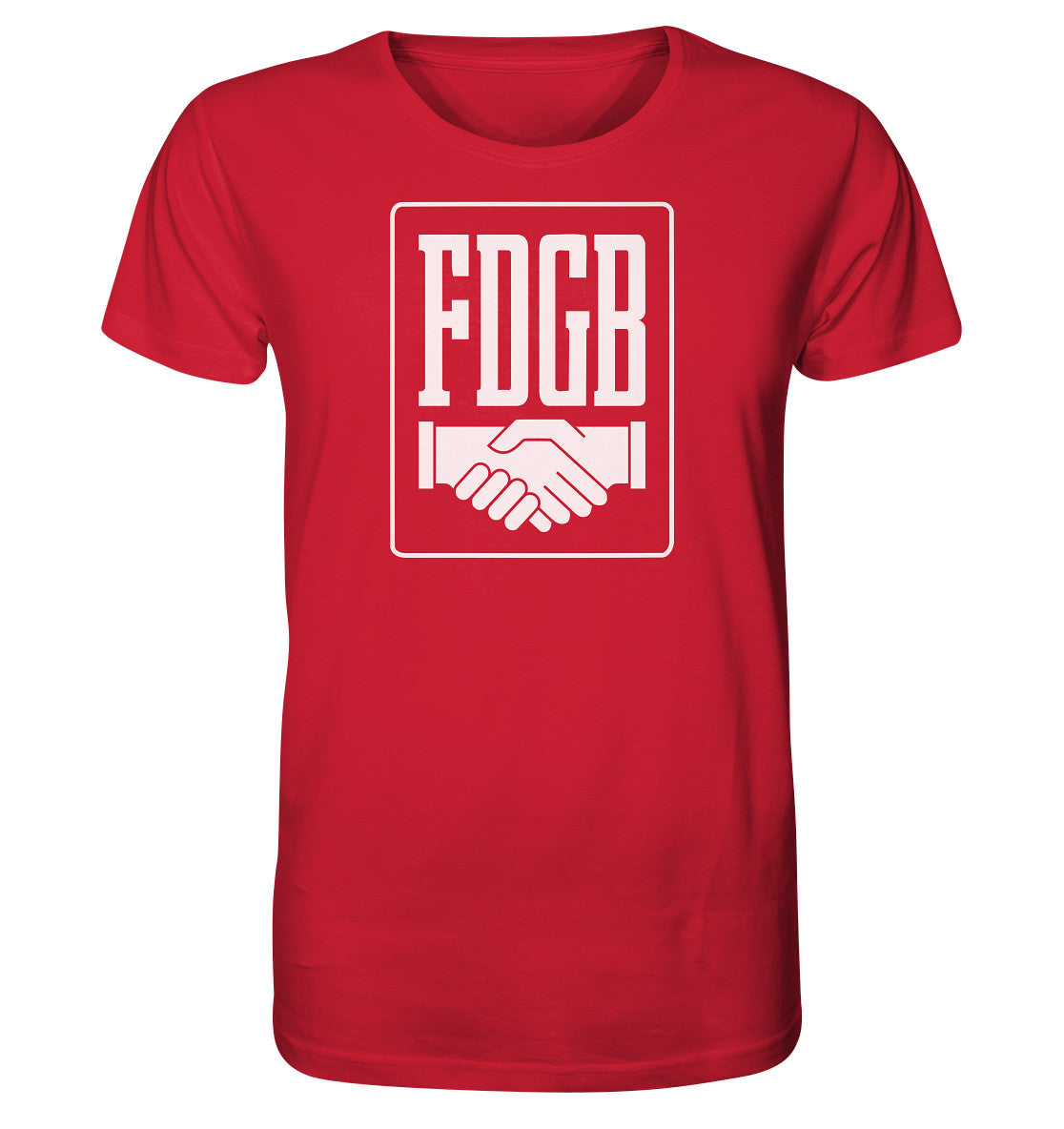 ORGANIC SHIRT UNISEX • FDGB - WEISS